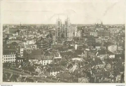 A5860 Belgium Bruxelles panorama