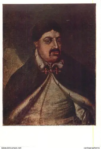 A5470 Fine art painting postcard Unknown Ukrainian artist  Portrait of V. L. Kochubey