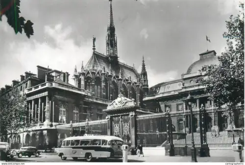A5860 France Paris Palais de Justice et la Sainte Chapelle