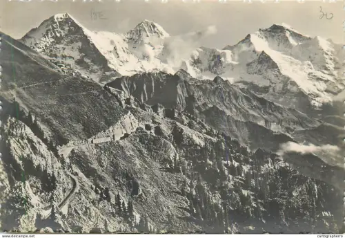 A5860 Switzerland Schynige Platte Eiger, Monch und Jungfrau