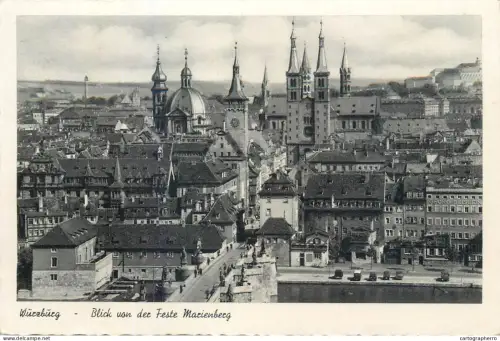 A5844 Germany Wurzburg panorama