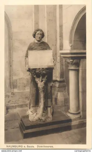 A5844 Germany Naumburg an der Saale Dom Inneres saint statue