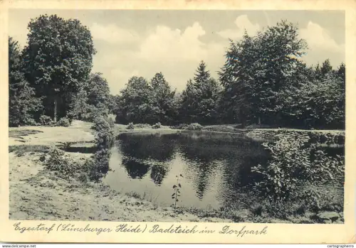 A5844 Germany Egestorf (Luneburger Heide) Badeteich im Dorfpark