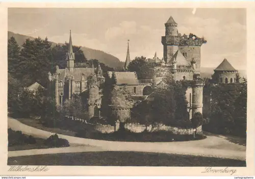 A5844 Germany Kassel Wilhelmshohe Lowenburg Schloss