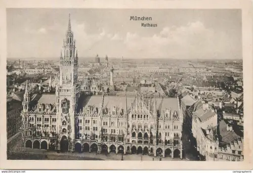A5843 Germany Munchen Rathaus