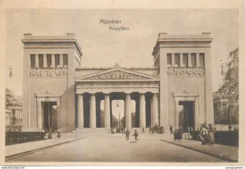 A5843 Germany Munchen Propylaen