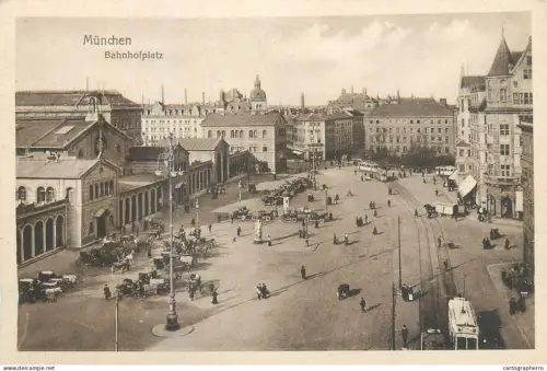 A5843 Germany Munchen Bahnhofplatz