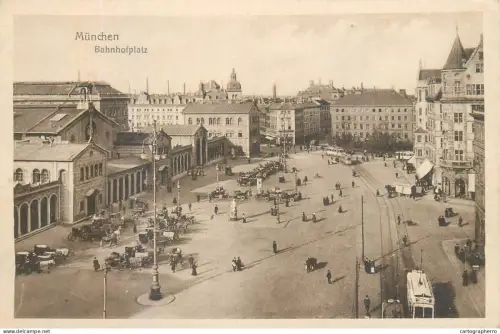 A5843 Germany Munchen Bahnhofplatz