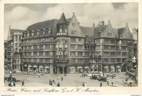 A5843 Germany Munchen Hertie Waren und Kaufhaus
