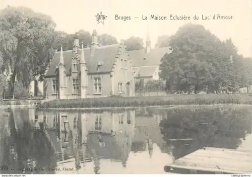 A5843 Belgium Brugge Maison Eclusiere du Lac d'Amour