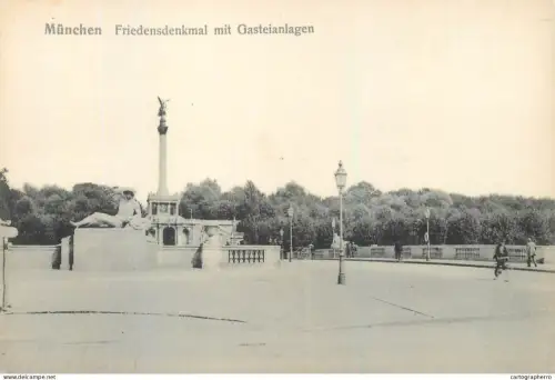 A5843 Germany Munchen Friedensdenkmal mit Gasteianlagen