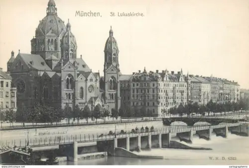 A5843 Germany Munchen St Lukaskirche