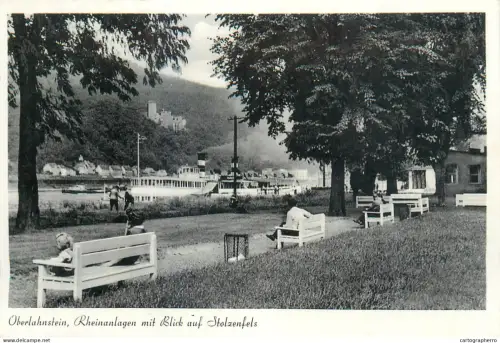 A5842 Germany Oberlahnstein Rheinanlangen Stolzenfels