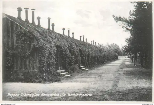 A5842 Germany  Truppenübungsplatz Königsbrück Wellblechbaracke