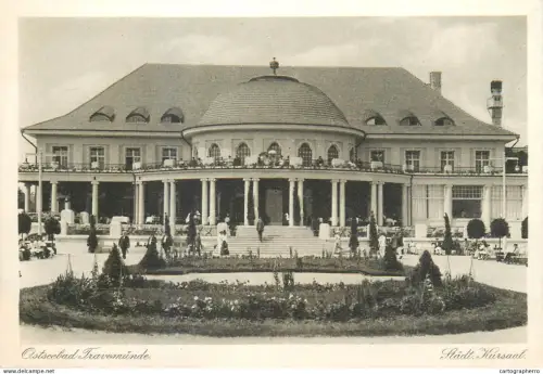 A5842 Germany Ostseebad Travemunde Stadt Kursaal