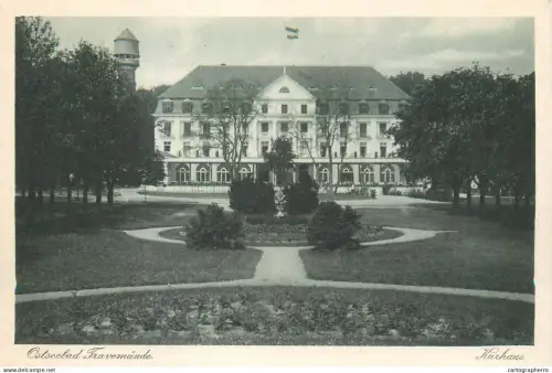 A5842 Germany Ostseebad Travemunde Kurhaus