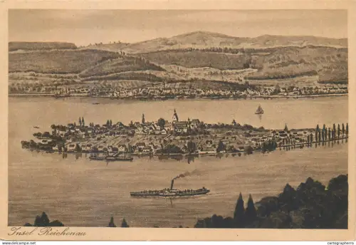 A5842 Germany Insel Reichenau panorama