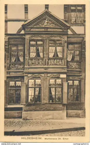 A5842 Germany Hildesheim Marktstrasse typical house architecture detail aspect