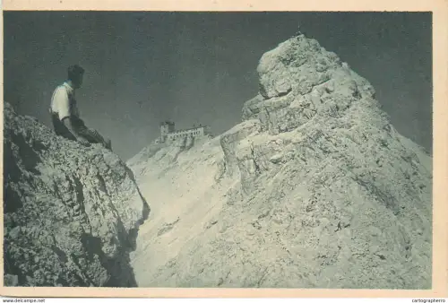 A5841 Germany Zugspitze detail view
