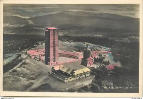 A5841 Germany Feldberg aerial view
