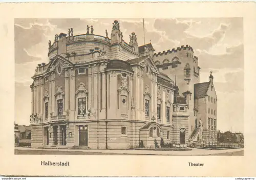 A5841 Germany Halberstadt Theater
