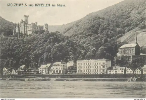 A5840 Germany Stolzenfels un Kapellen am Rhein