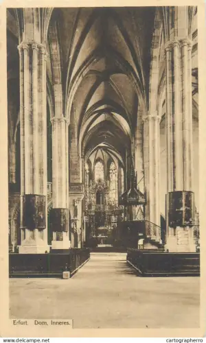 A5840 Germany Erfurt Dom Inneres