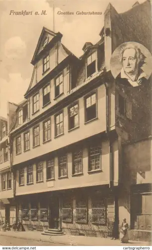 A5840 Germany Frankfurt am Main Goethes Geburtshaus