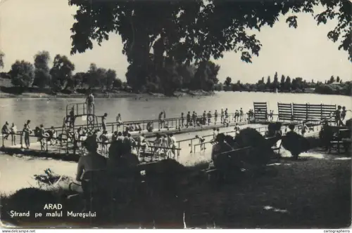 A5461 Romania Arad Strand pe Mures