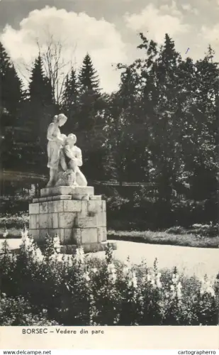 A5461 Romania Borsec Statuie parc