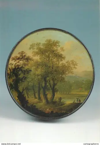 A5429 Fine art landscape with oak trees