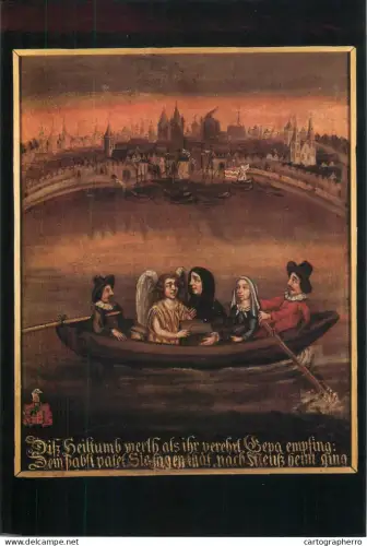 A5429 Fine art Relic received by Gepa: the returned home to Neuss