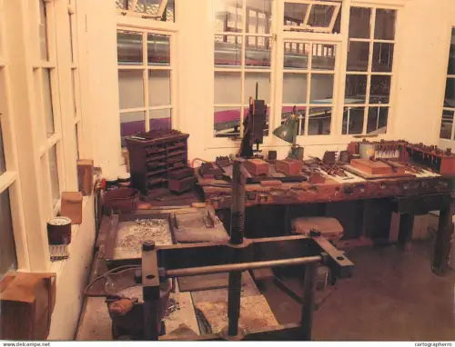 A5429 Fine art David Evans Craft Centre of Silk Blockmarker shed