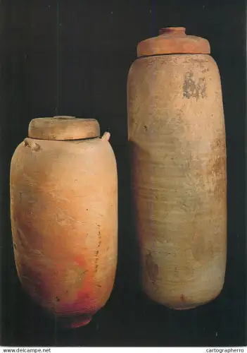 A5429 Fine art Two jars from Qumran in wich the with first scrolls were discoverd