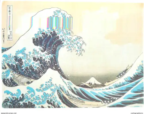 A5428 Fine art Wave Katsushika Hokusai