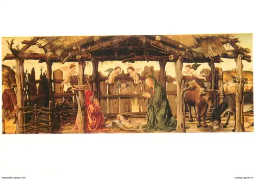 A5428 Fine art Nativity Francesco del Cossa