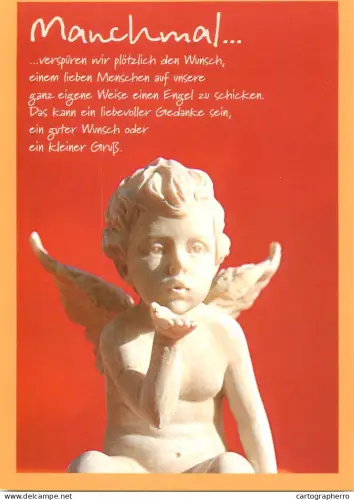A5428 Fine art Little angel sending love