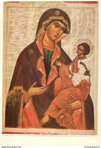 A5427 Religious fine art postcard Our Lady of Jerusalem