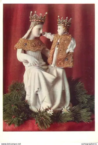 A5427 Religious fine art postcard Virgin Mary of Ettal from Abbey Ettal