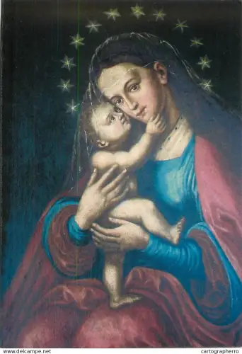 A5427 Religious fine art postcard Maria Hilf Lucas Cranach