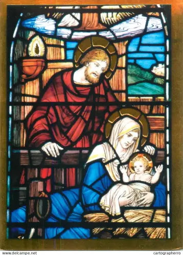 A5427 Religious fine art postcard The Nativity