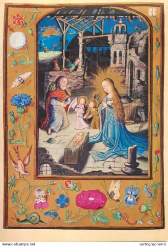 A5427 Religious fine art postcard The Nativity Joanna the Mad
