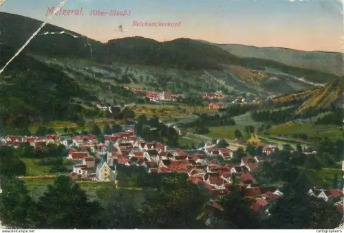 A5839 France Metzeral (Vosges) Reichsackerkopf vue generale