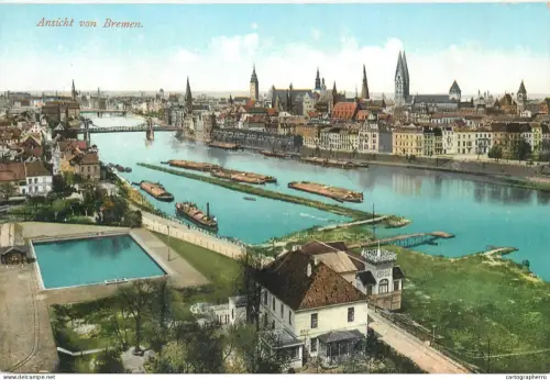A5838 Germany Bremen panorama