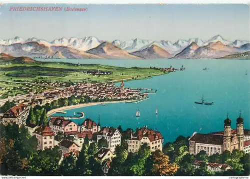A5838 Germany Friedrichshafen (Bodensee) panorama