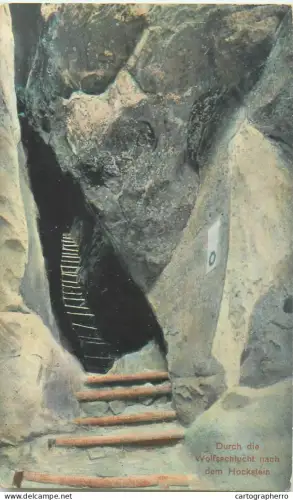 A5838 Germany Wolfsschlucht nach dem Hockstein
