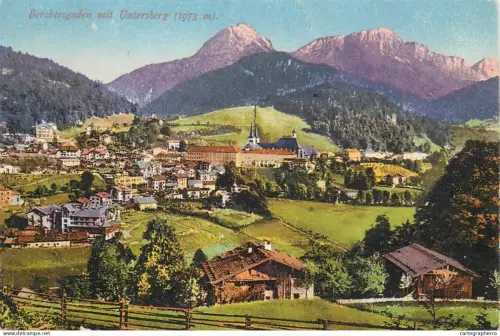 A5838 Germany Berchtesgaden mit Untersberg panorama