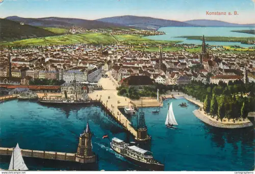 A5838 Germany Konstanz am Bodensee panorama
