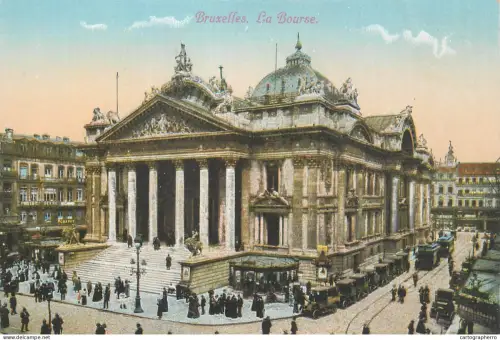 A5838 Belgium Bruxelles La Bourse