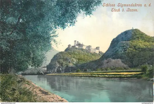 A5838 Italy Schloss Sigmundskron an der Etsch bei Bozen